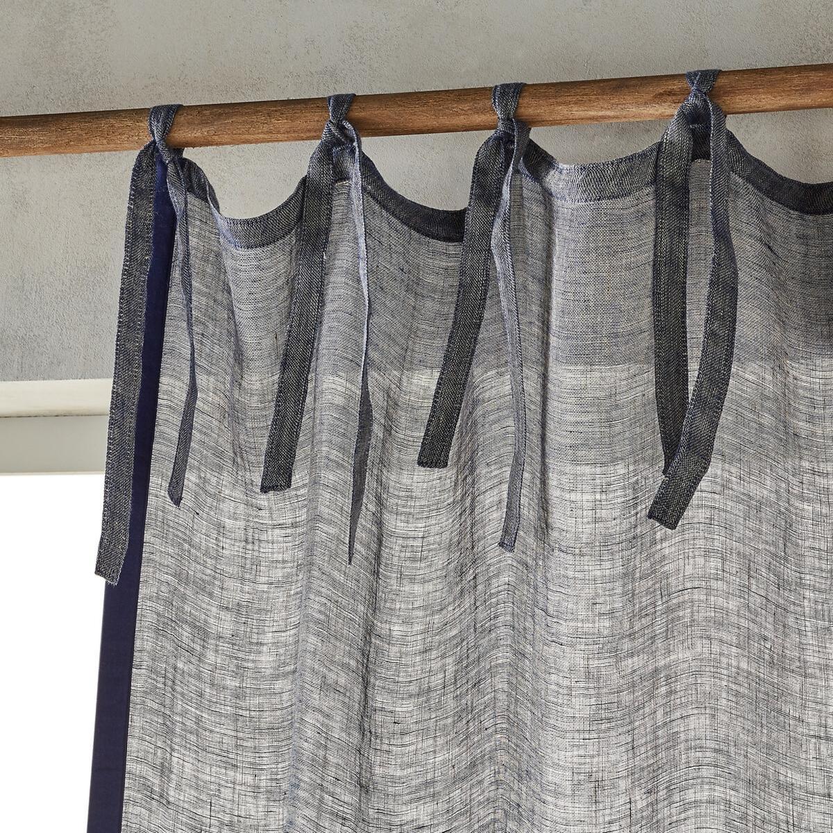 Sivy Linen Chambray Voile Curtain – image 2