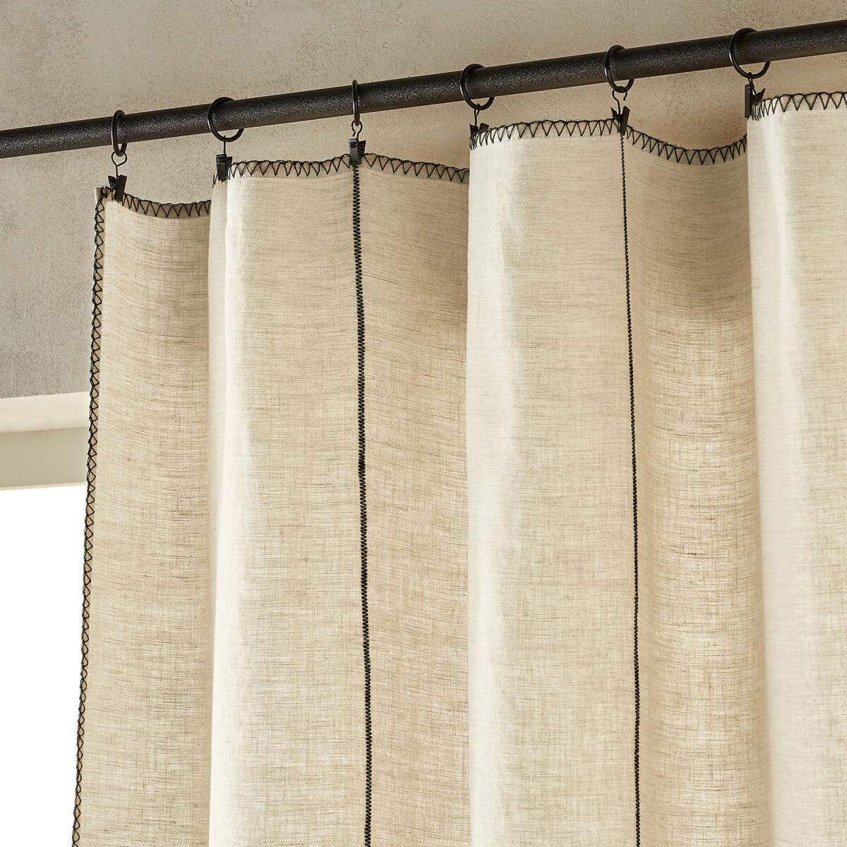 Tojos Washed Linen Single Curtain – image 2