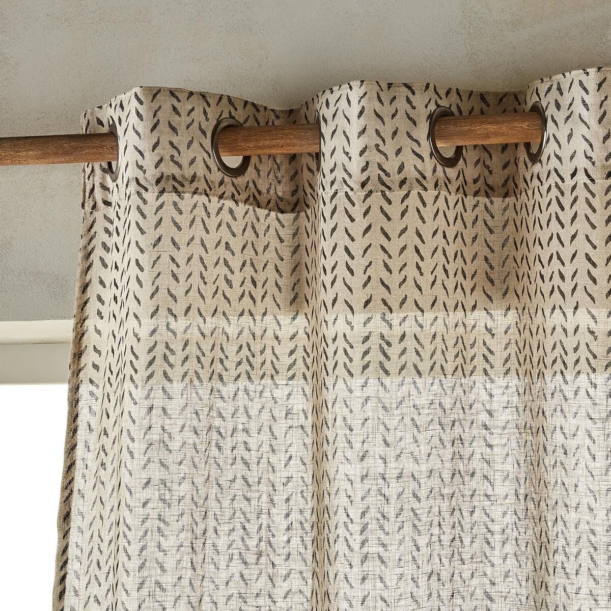 Puyconnie Single Linen Voile Eyelet Panel – image 2