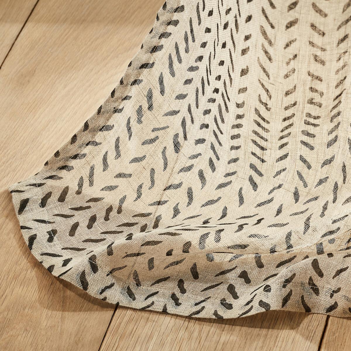 Puyconnie Single Linen Voile Eyelet Panel – image 3