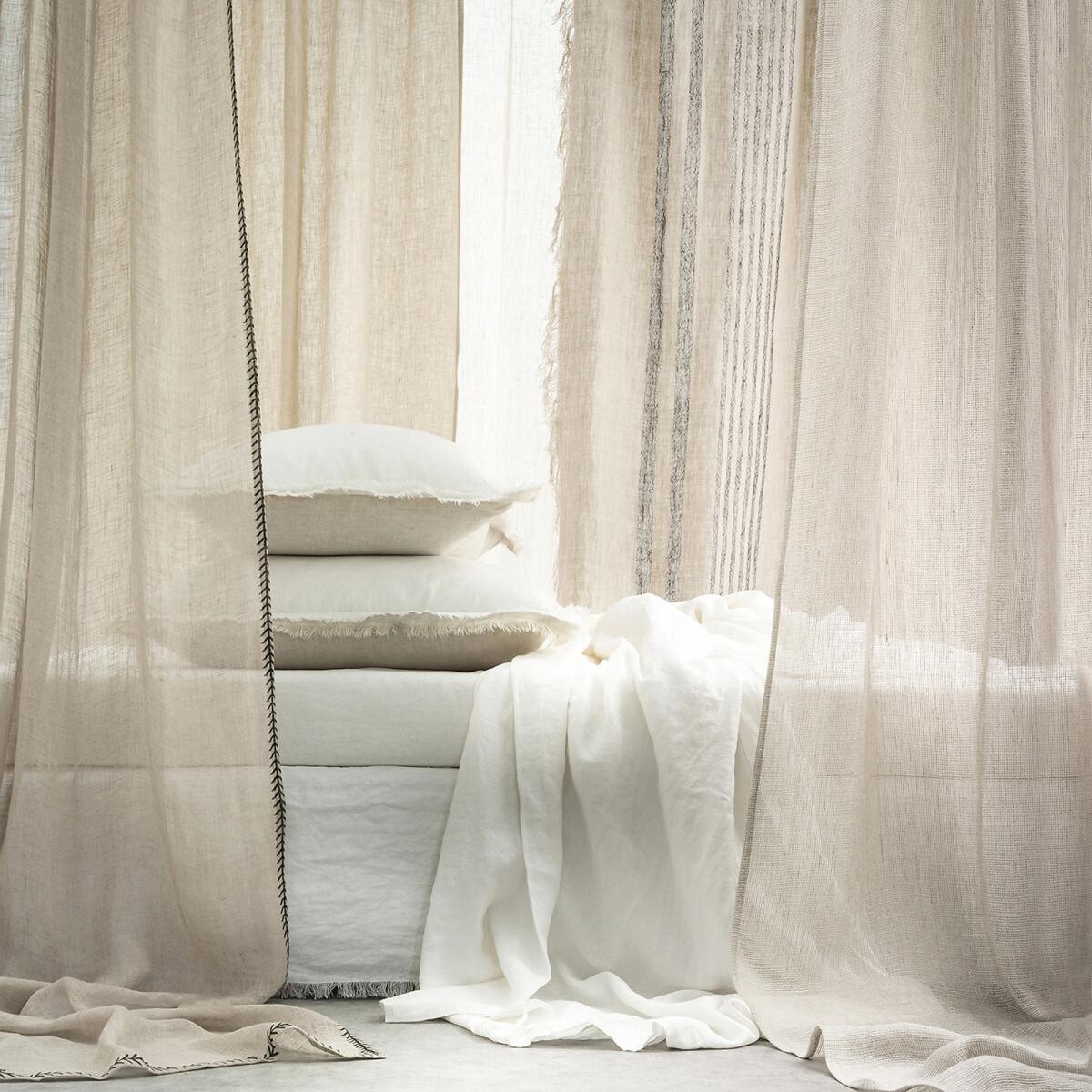 Delhia Sheer Linen Voile Curtain – image 4
