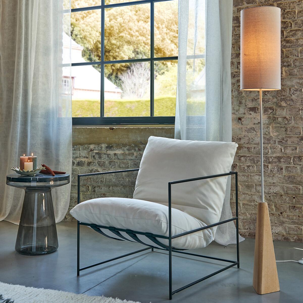Noctuelle Single Linen Voile Panel – image 6