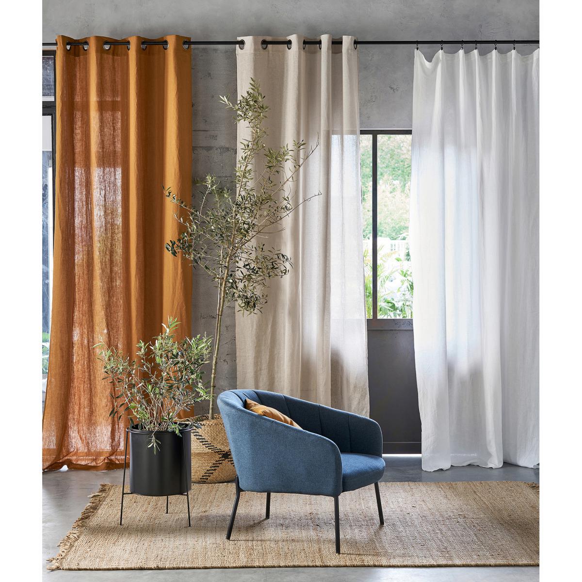 Onega Single Linen Voile Panel – image 4