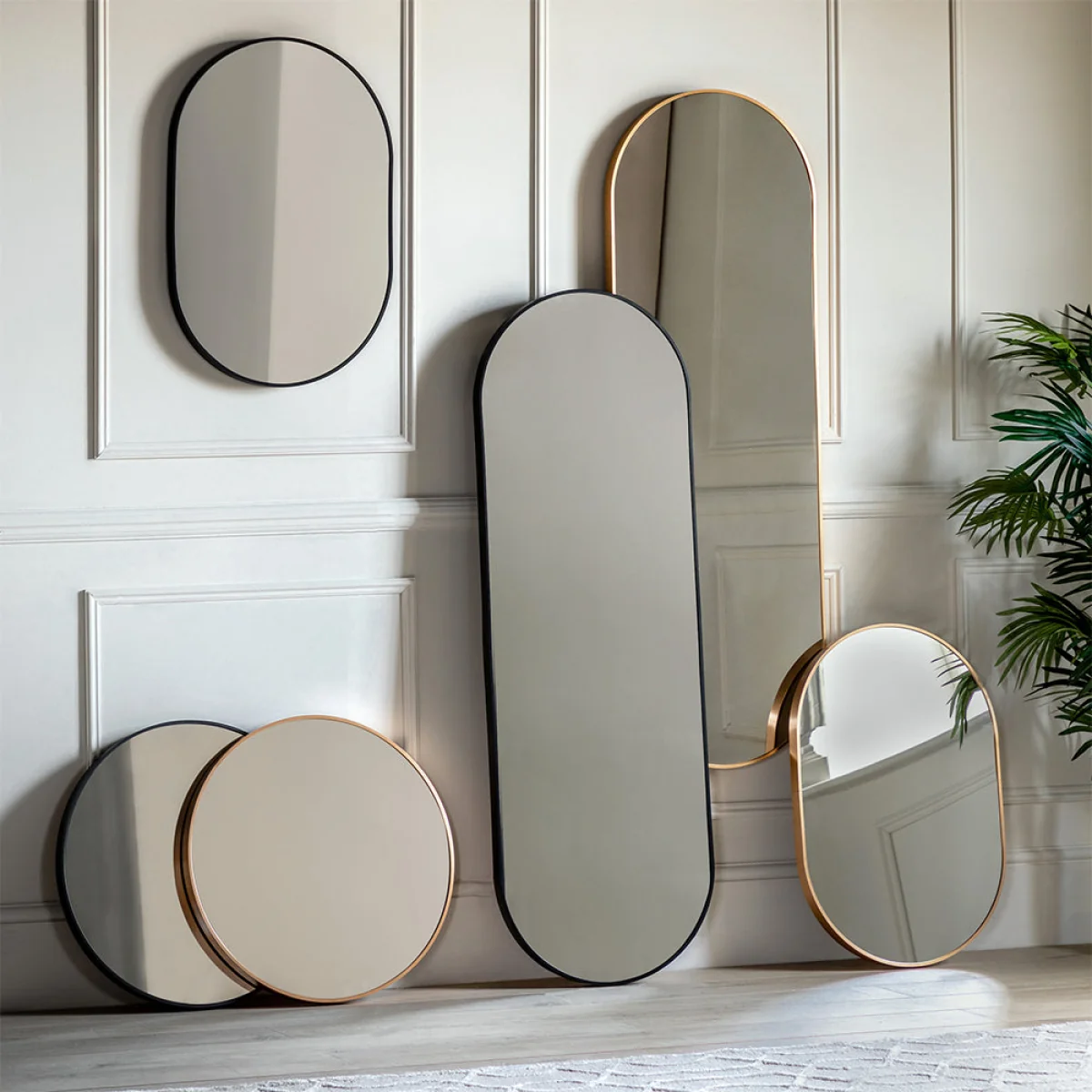 Sofia Mirror, Gold – image 3