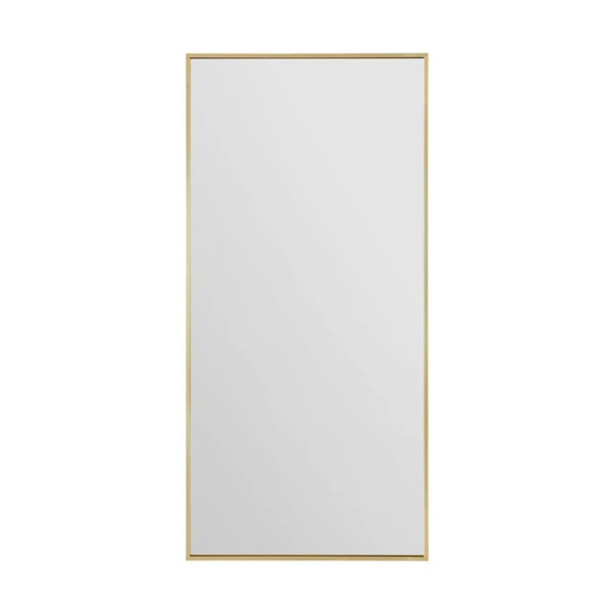 Artus Aluminium Edged Wall Leaner Mirror Gold – image 2