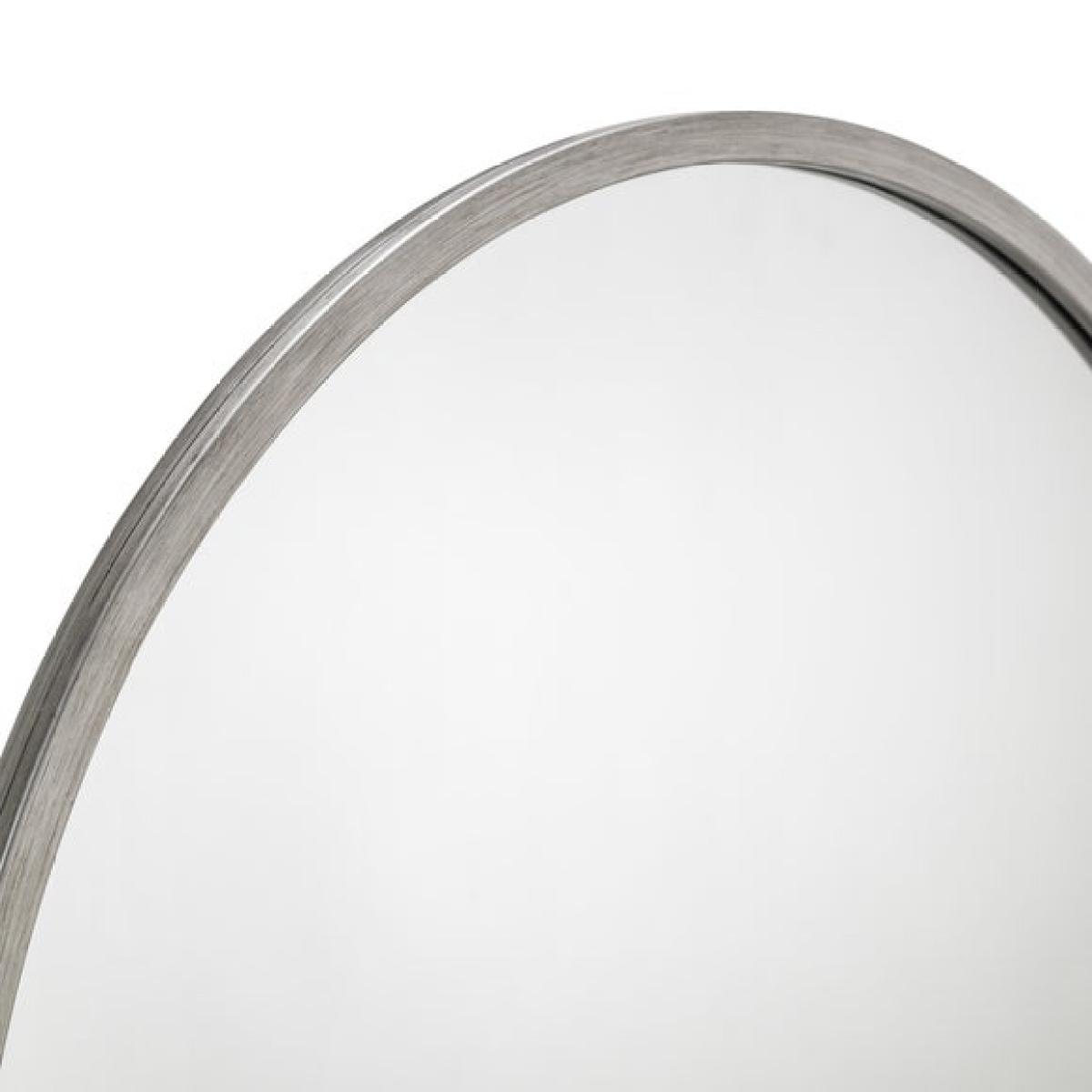 Octave Round Pewter Wall Mirror – image 2