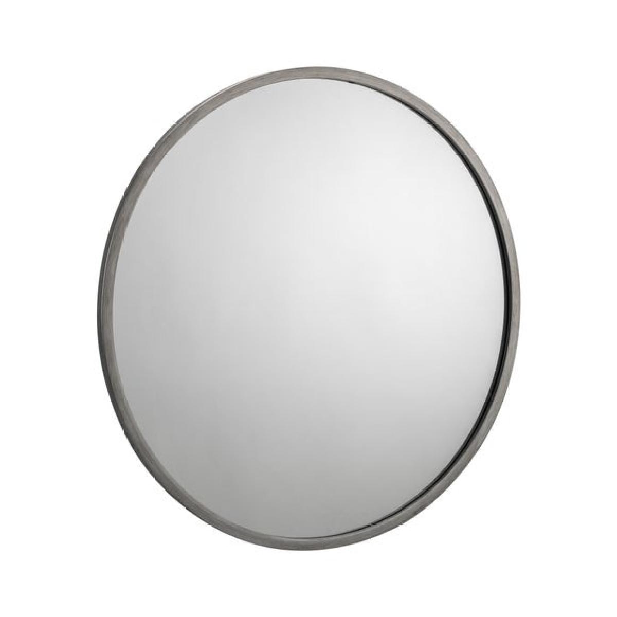 Octave Round Pewter Wall Mirror – image 3