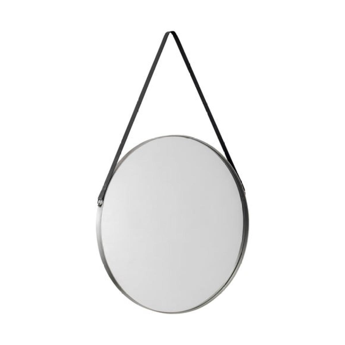 Opera Round Pewter Wall Mirror – image 3