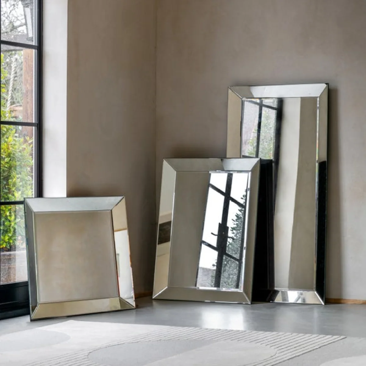 Cedar and Sage Greenwich Square Wall Mirror – image 5