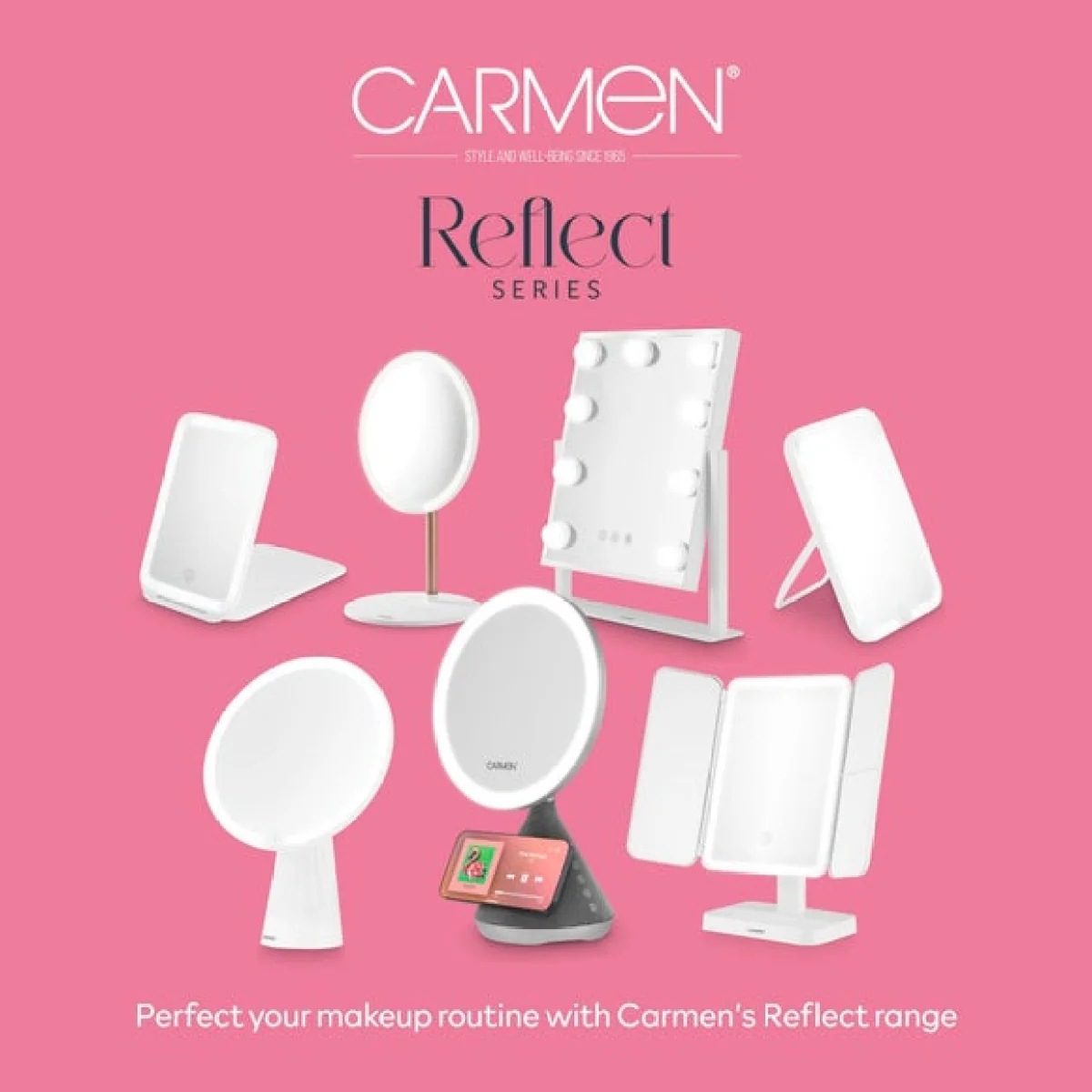Carmen 3 in 1 Mirror Speaker Charger – image 8
