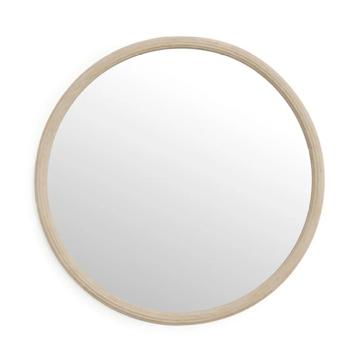 Sandi Stone Effect Round Wall Mirror – image 3