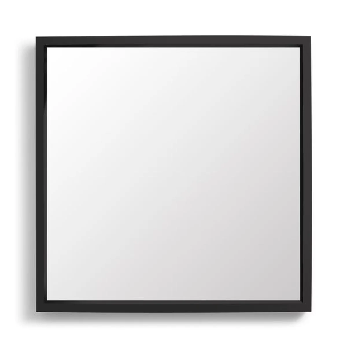 Essentials Square Mirror, Black 55cm Black – image 2