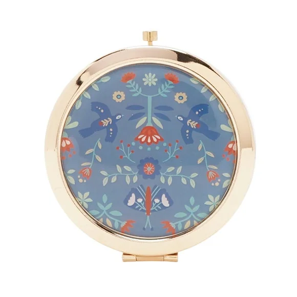 Sophia Lane Floral Compact Mirror – image 2