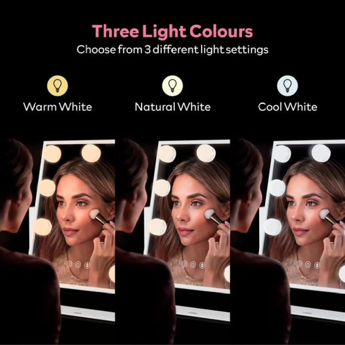 Camen Hollywood 9 Bulb Mirror – image 5