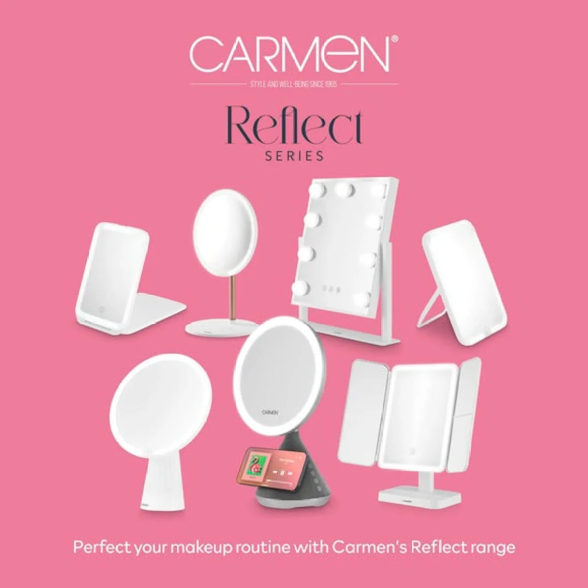 Camen Hollywood 9 Bulb Mirror – image 9