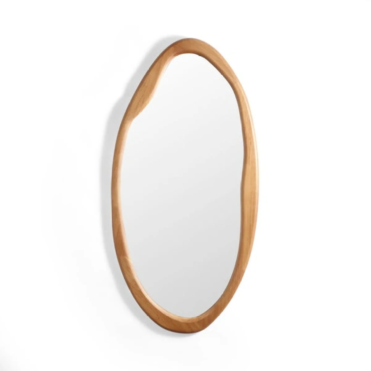 Pebble Mirror 45cm x 90cm Brown – image 3