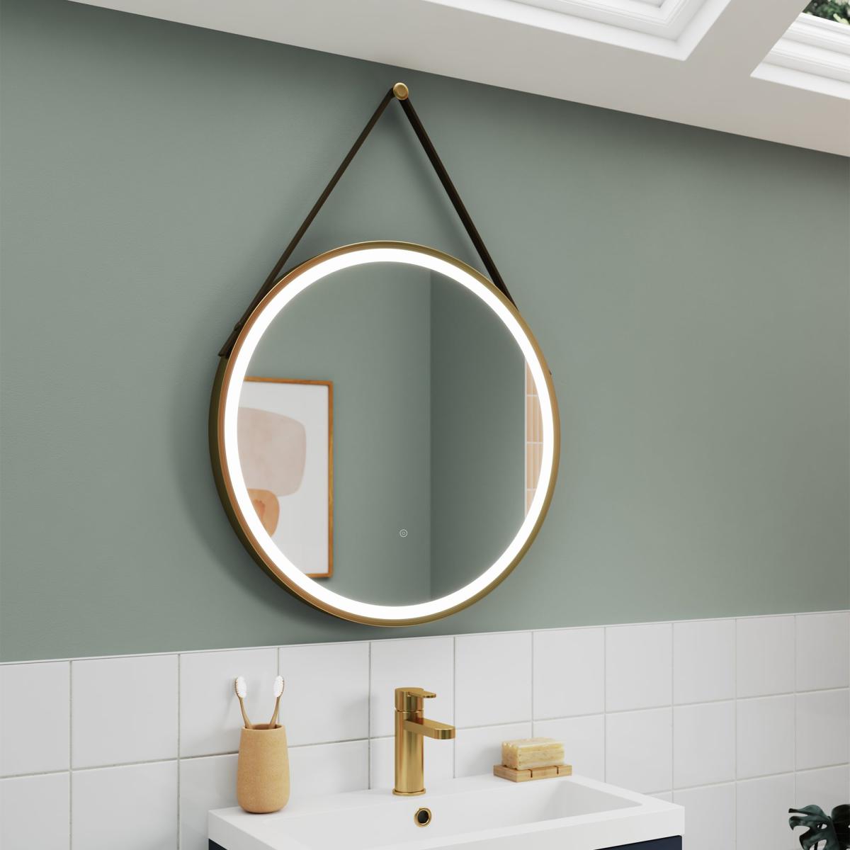 Round Touch LED Wall Mirror – image 2