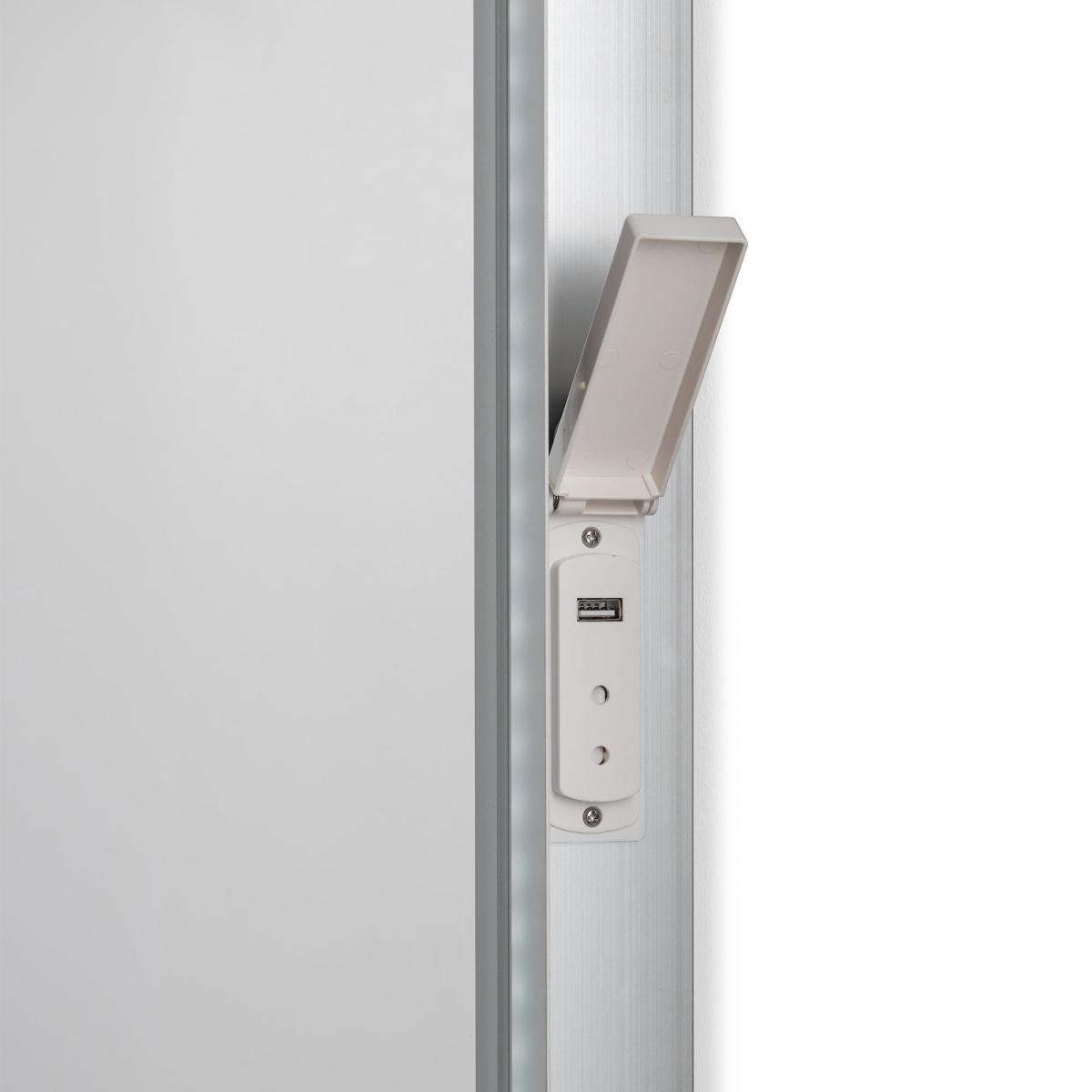 Croydex Lindley Frosted Edge LED Wall Mirror Clear – image 5
