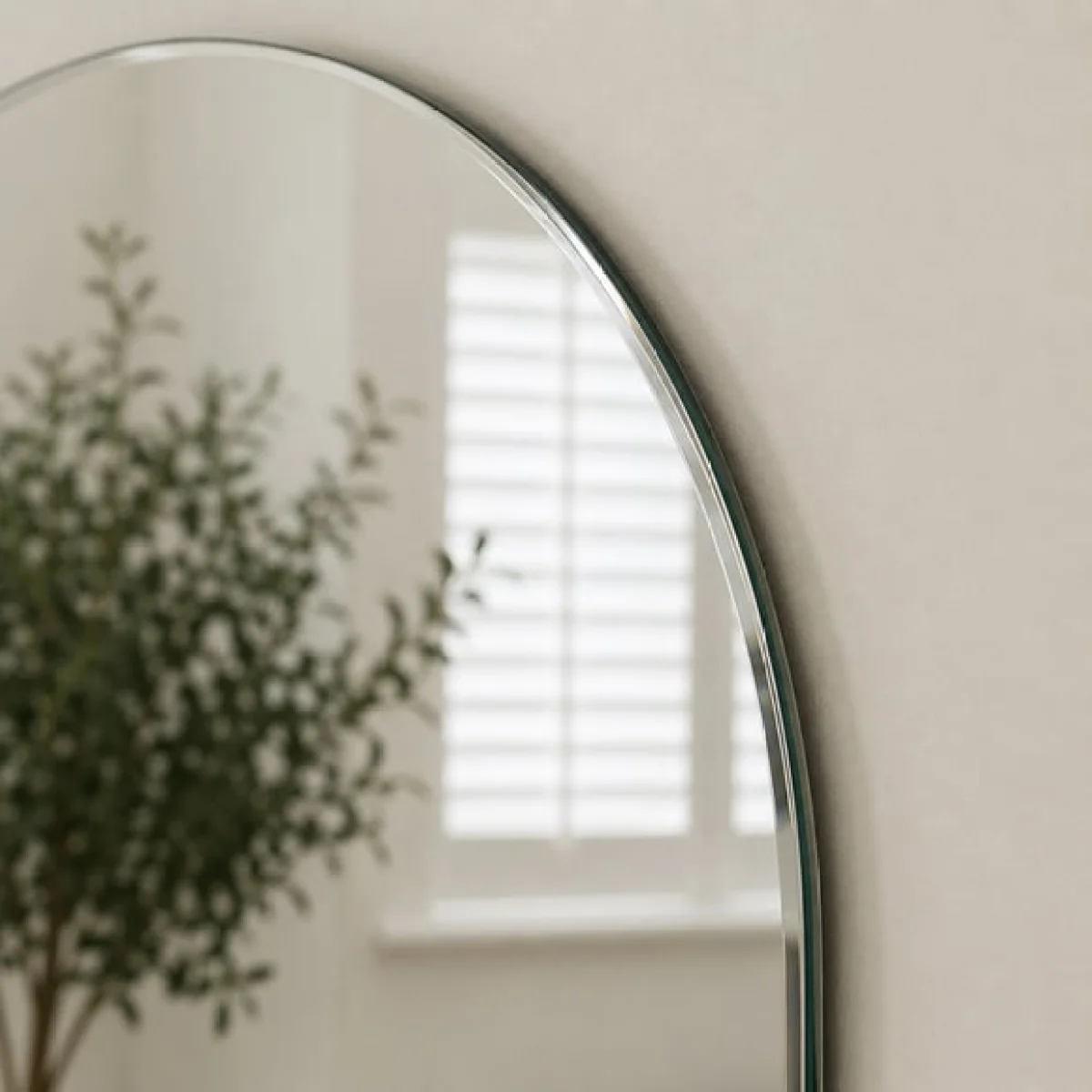 Arcus Frameless Arched Full Length Wall Mirror – image 2