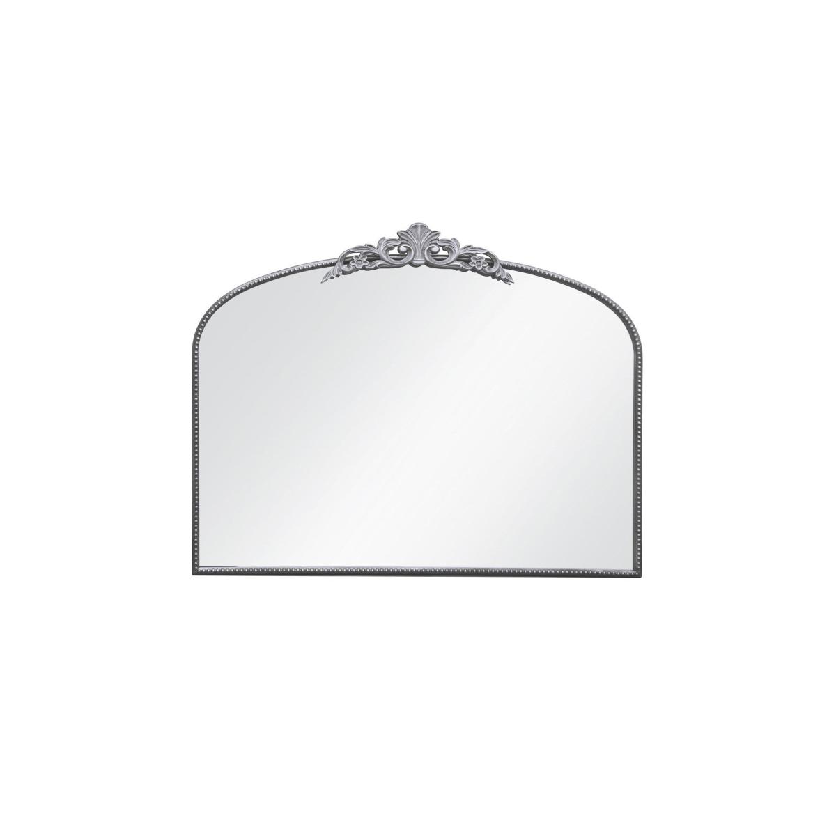 Crown Arched Full Length Wall Mirror Silver – image 2