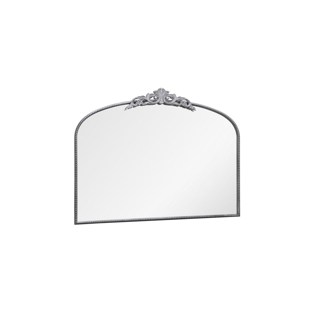 Crown Arched Full Length Wall Mirror Silver – image 3