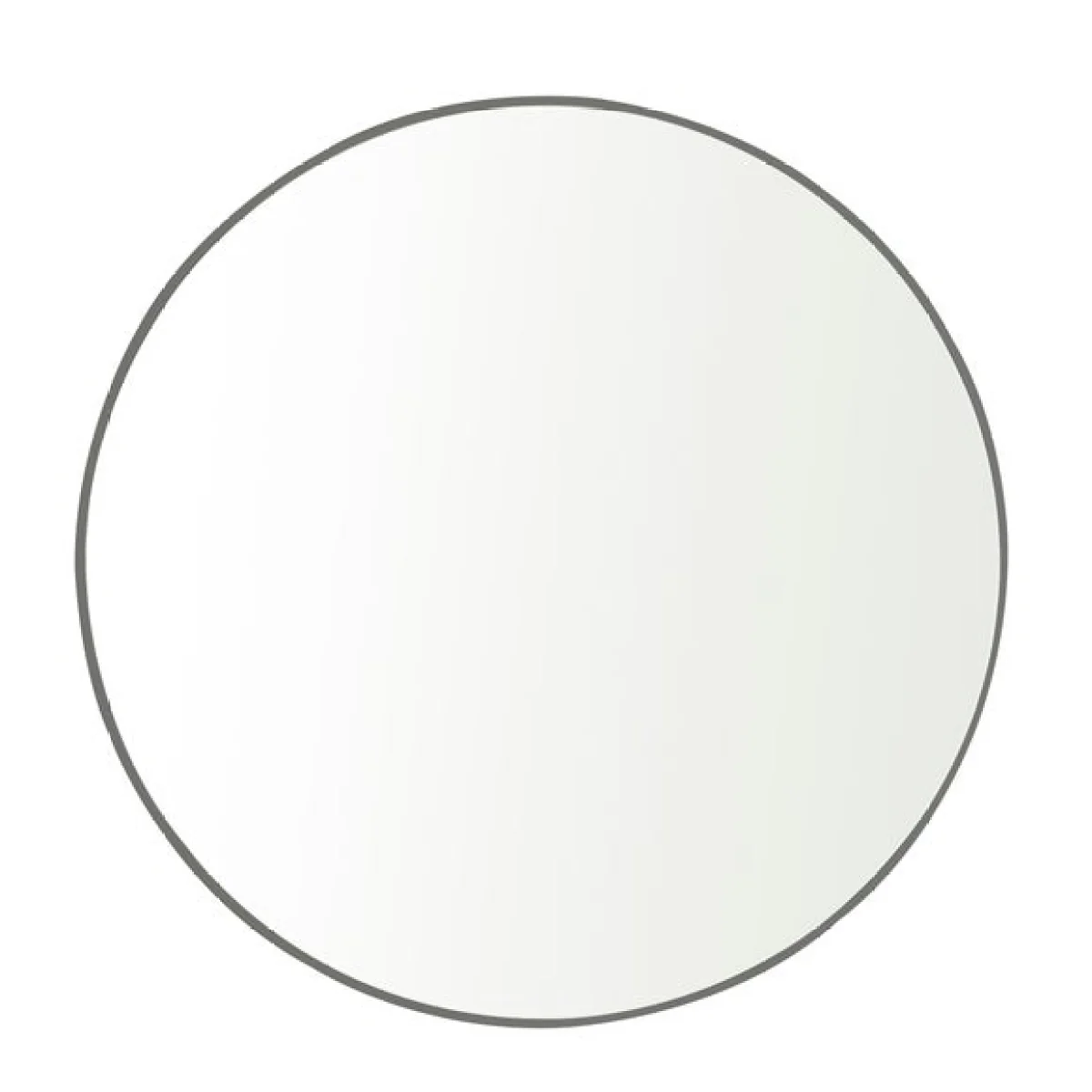 Essentials Round Mirror 70cm Grey – image 3