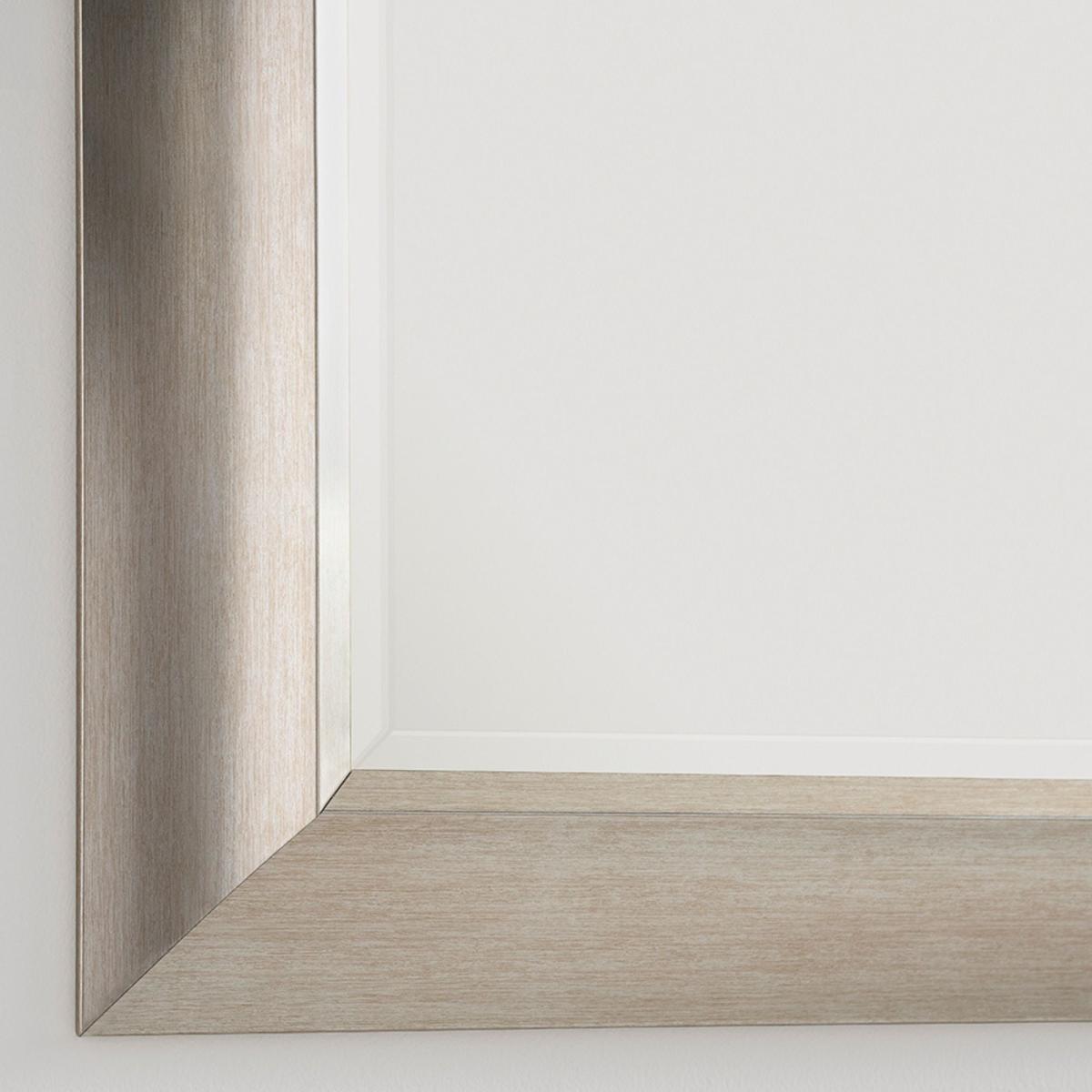 Yearn Scooped Full Length Wall Mirror Silver – image 2