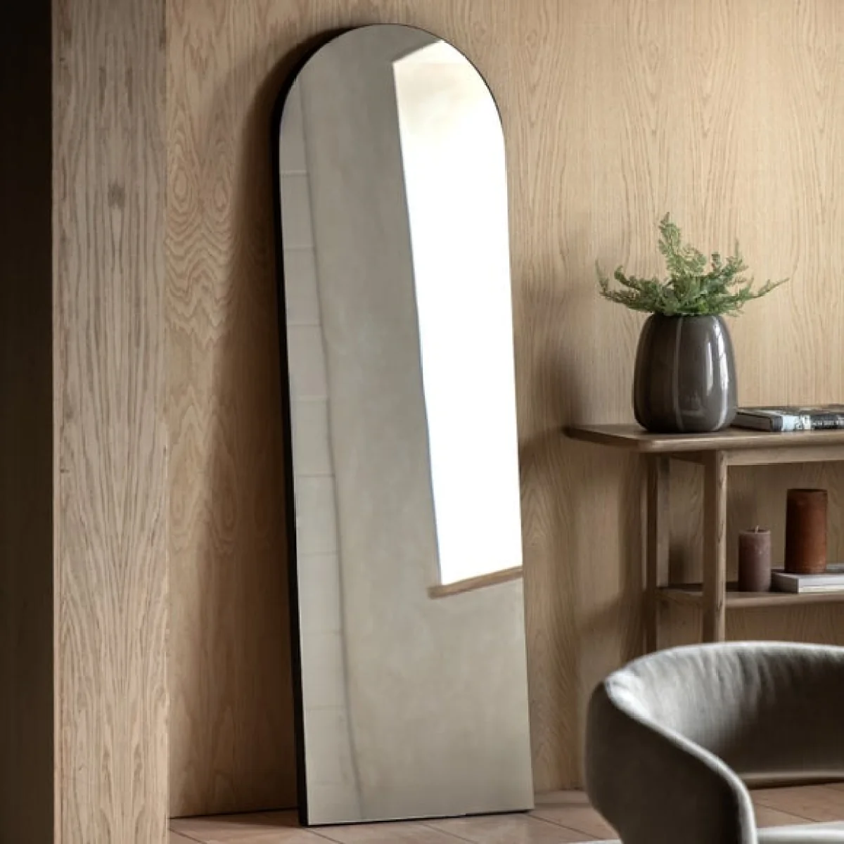 Cedar and Sage Zenora Leaner Mirror – image 1