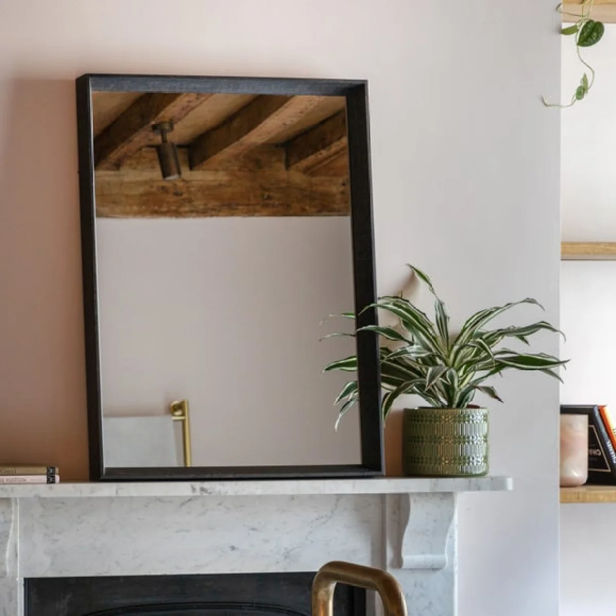 Cedar and Sage Alderwood Rectangle Wall Mirror – image 1