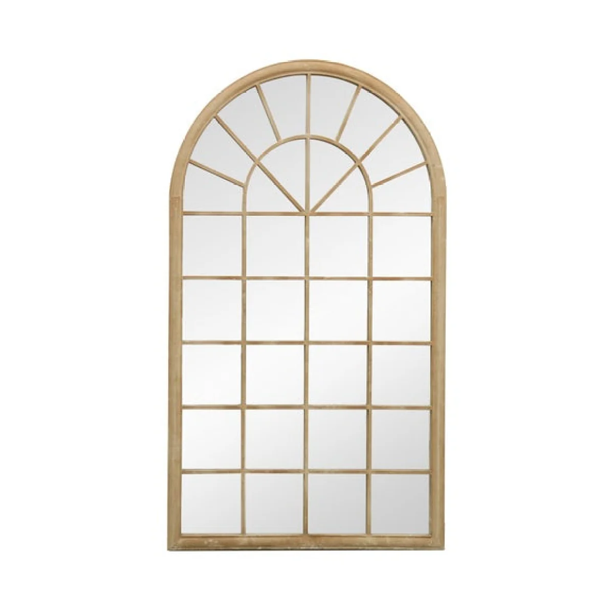 Somerley Extra Large Country Arch Mirror Natural – image 2