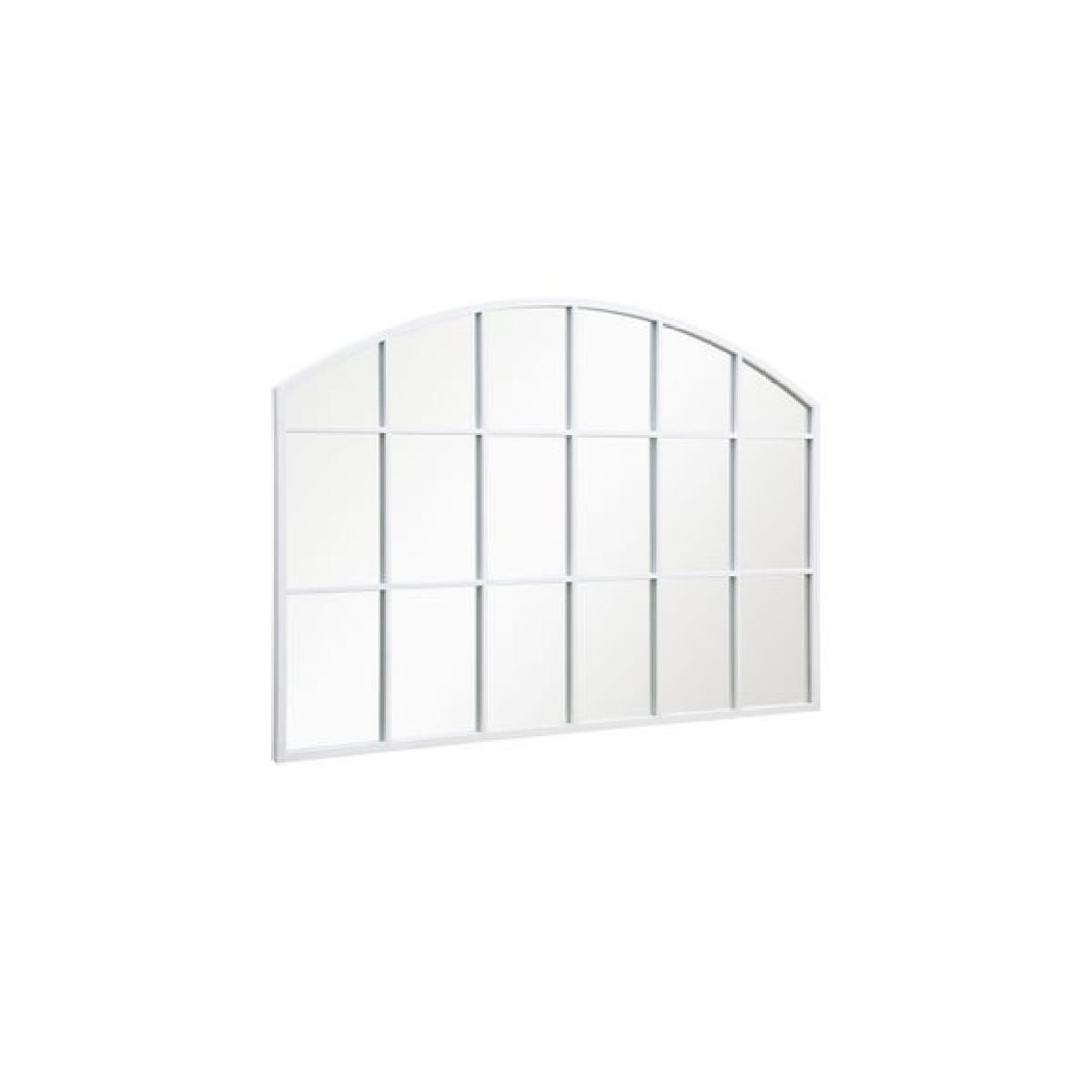 Arcus Arched Window Wide Overmantel Wall Mirror – image 3