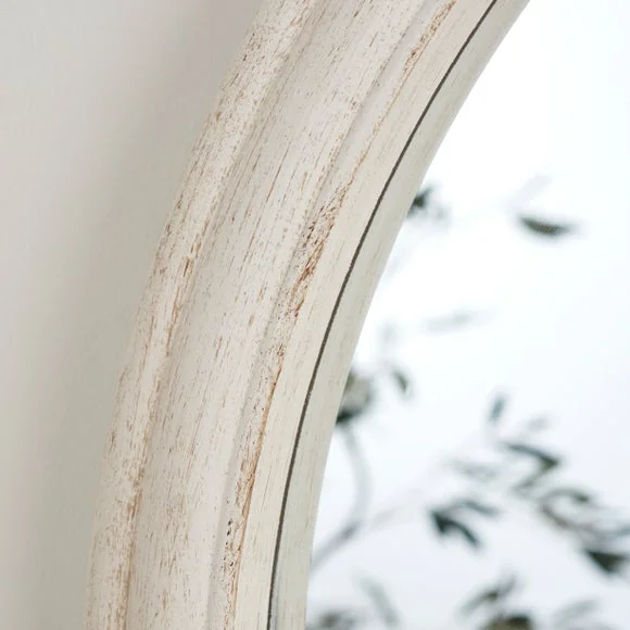 Churchgate Painted Oak Effect Round Wall Mirror – image 2