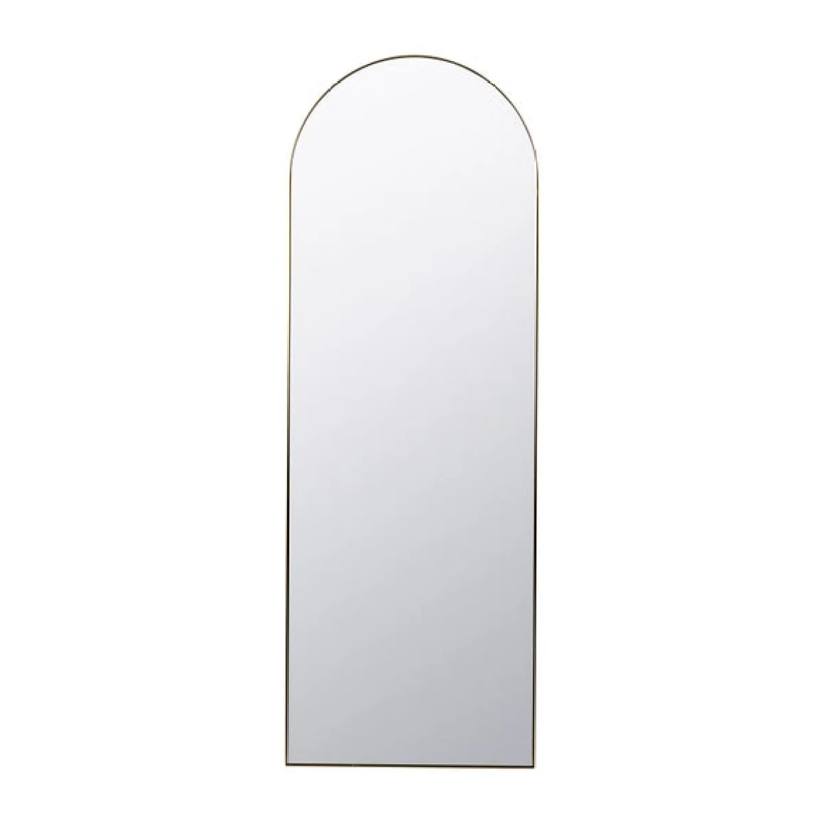 Slim Frame Arch Leaner Mirror Black – image 3