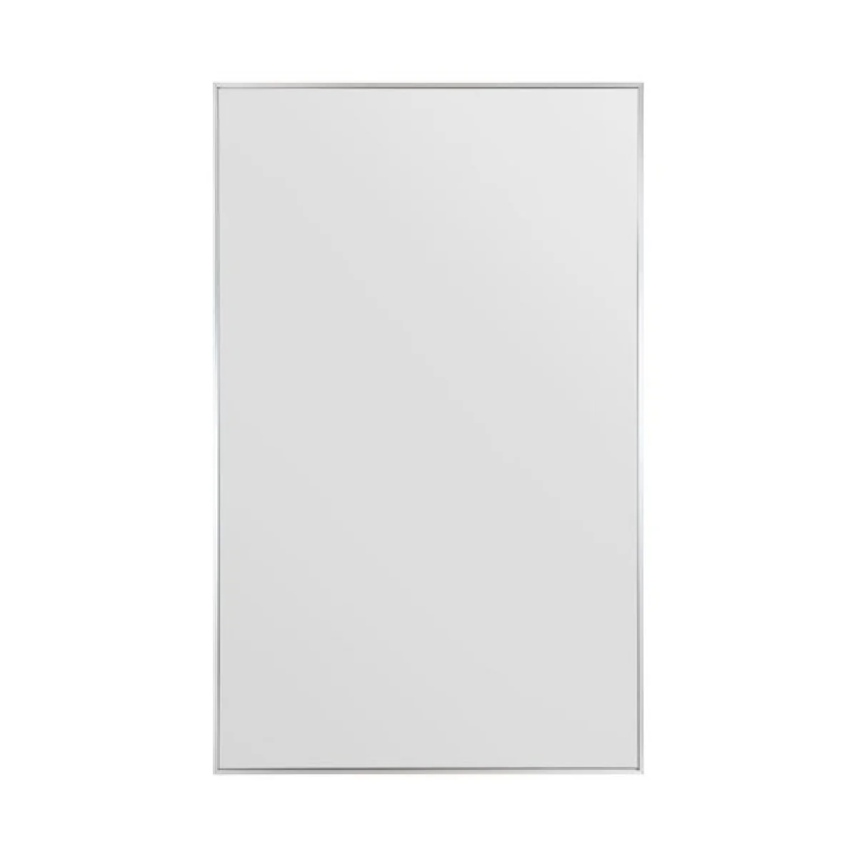 Artus Aluminium Edged Wide Wall Leaner Mirror Silver – image 2
