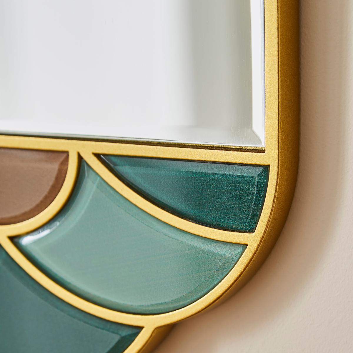 New Nouveau Oval Wall Mirror – image 2