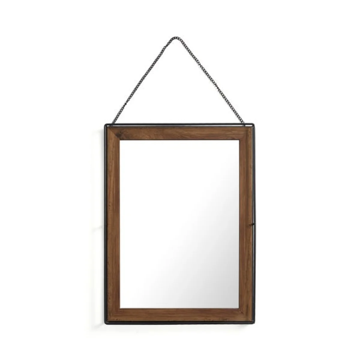 Fulton Hanging Chain Mirror, 30x40cm White – image 3