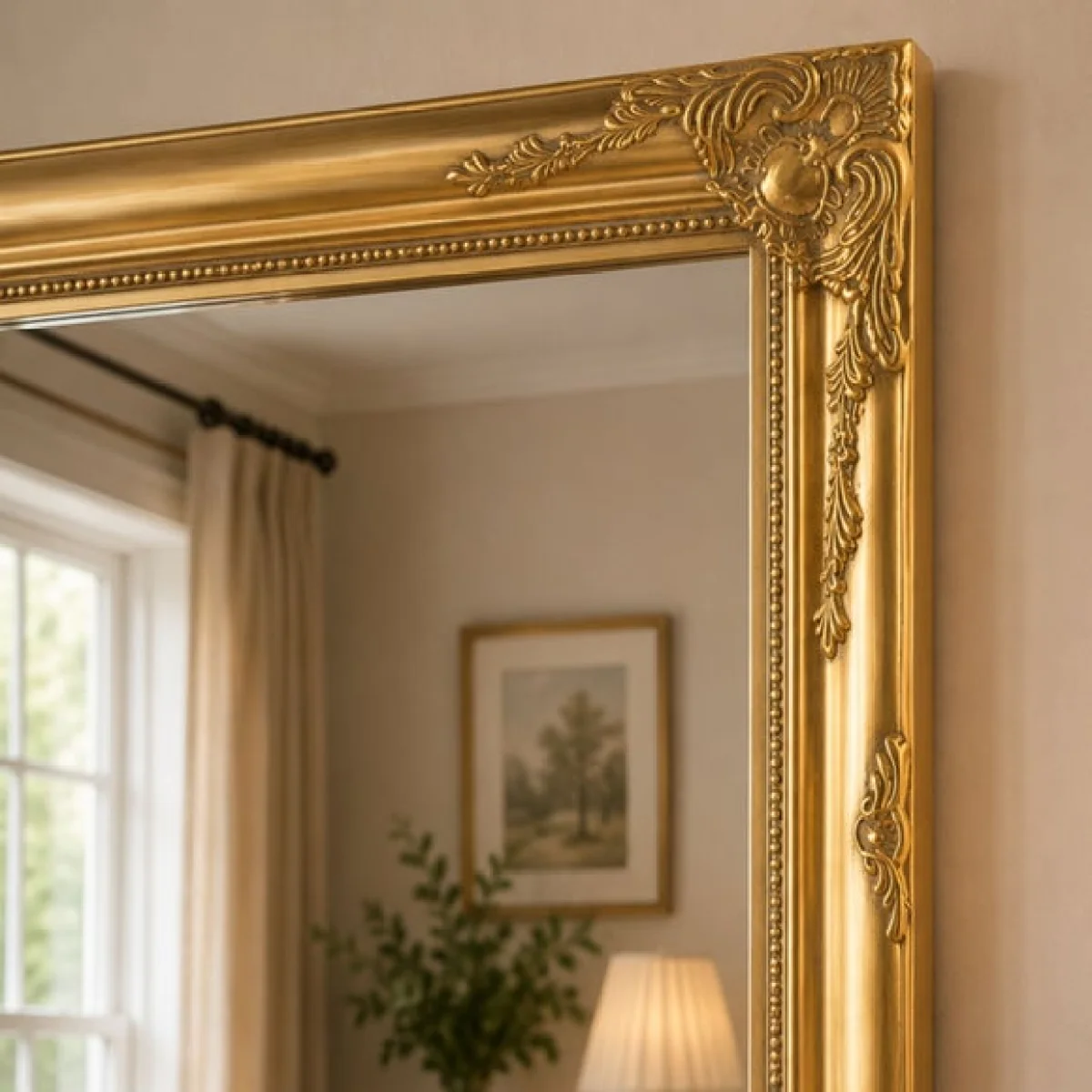 Charleston Full Length Leaner Mirror – image 2