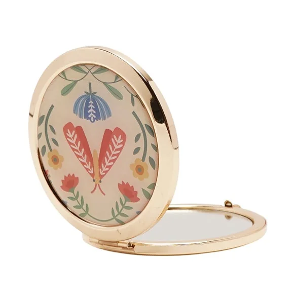 Sophia Lane Floral Compact Mirror – image 3