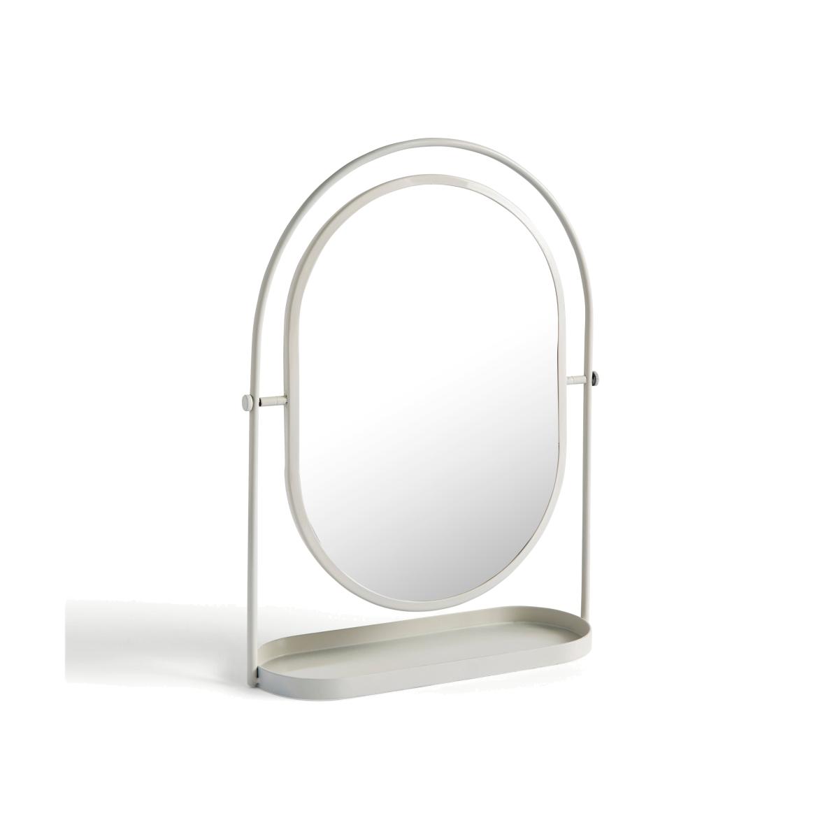 Circlular Dressing Table Mirror Natural