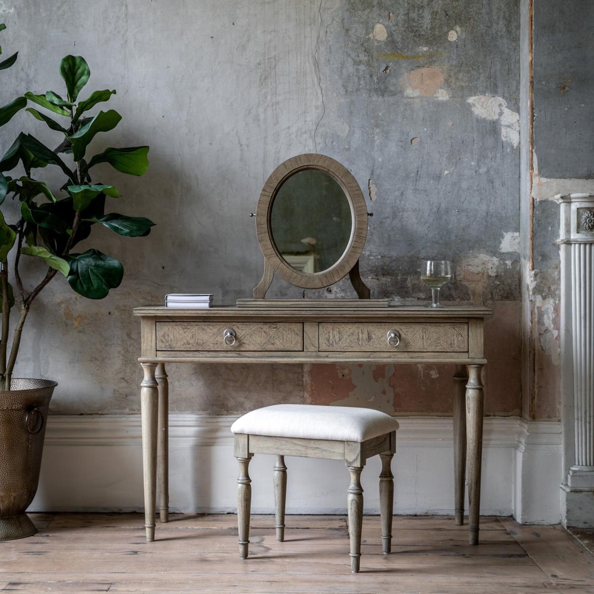 Modesto Dressing Table Mirror Natural – image 2