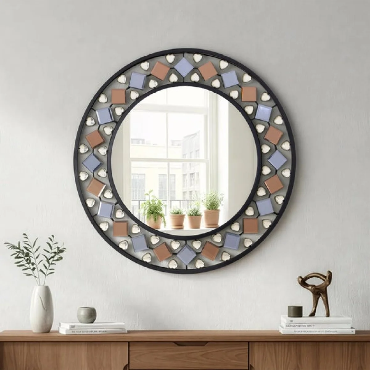 Global Gem Edge Mirror Black Black – image 1