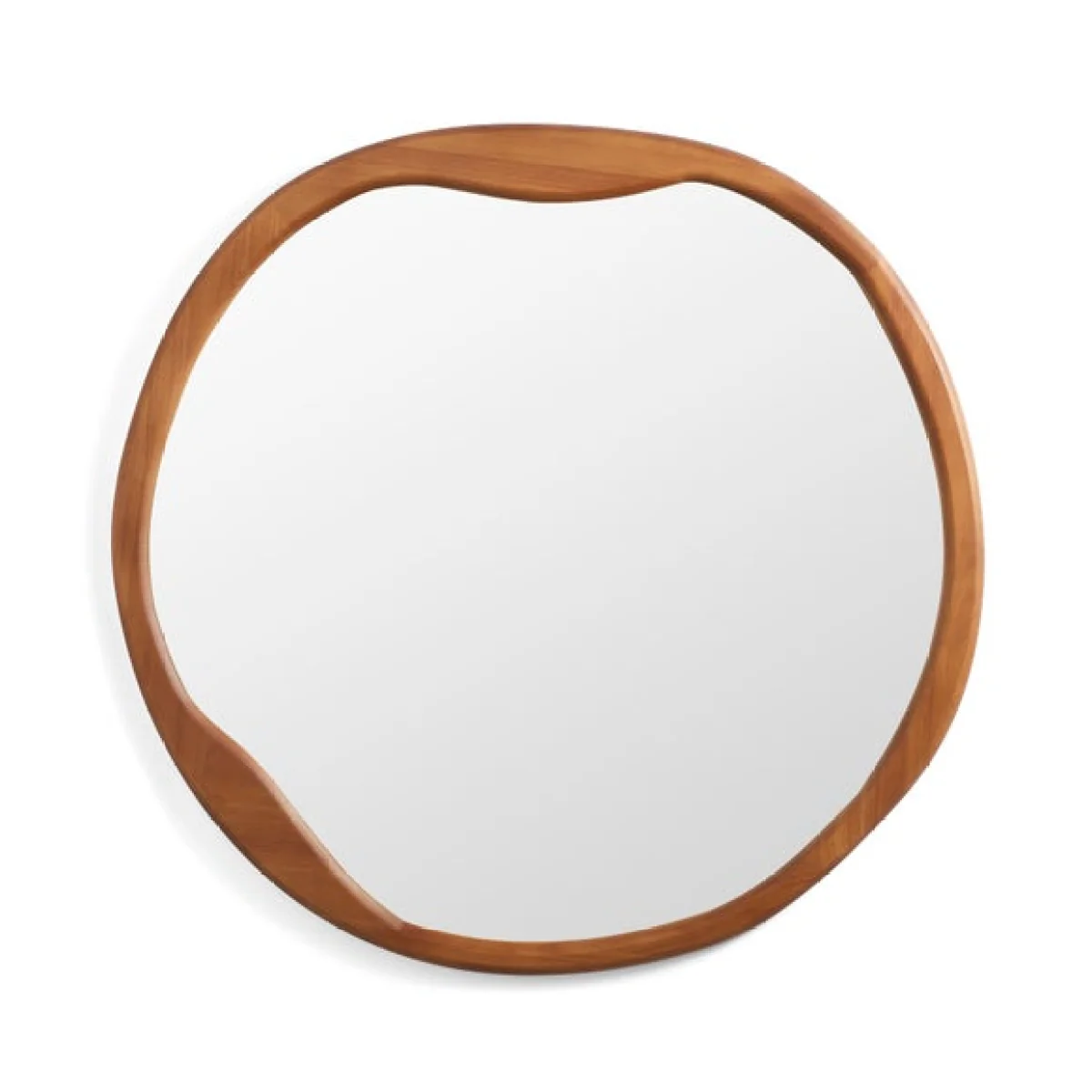Round Pebble Mirror 80cm x 80cm Beige/Black – image 3