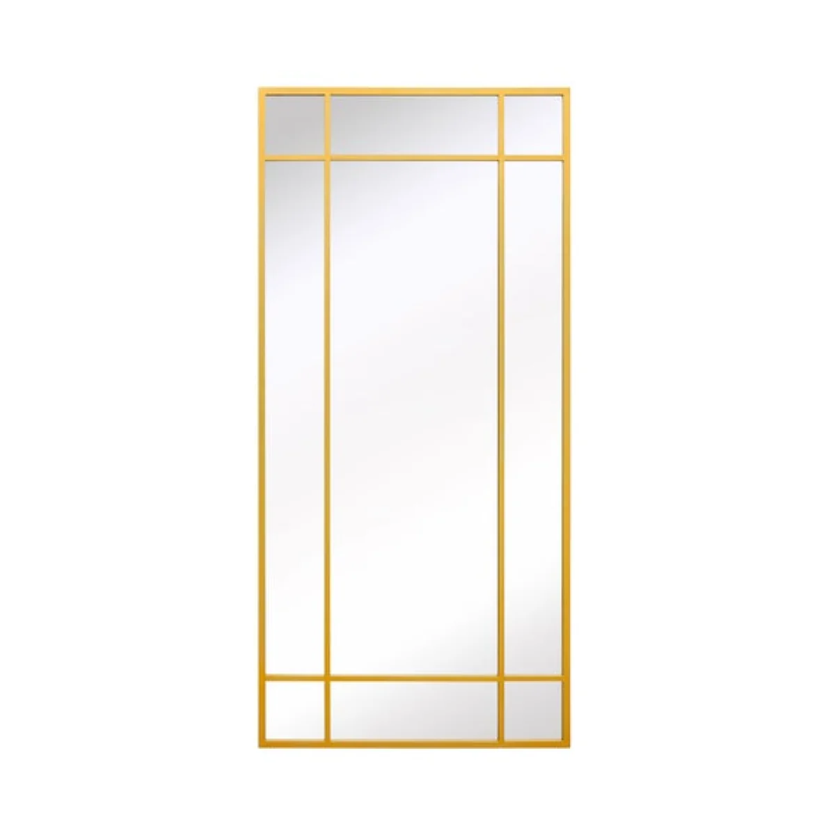 Penestra Contemporary Wall and Leaner Mirror Gold – image 2