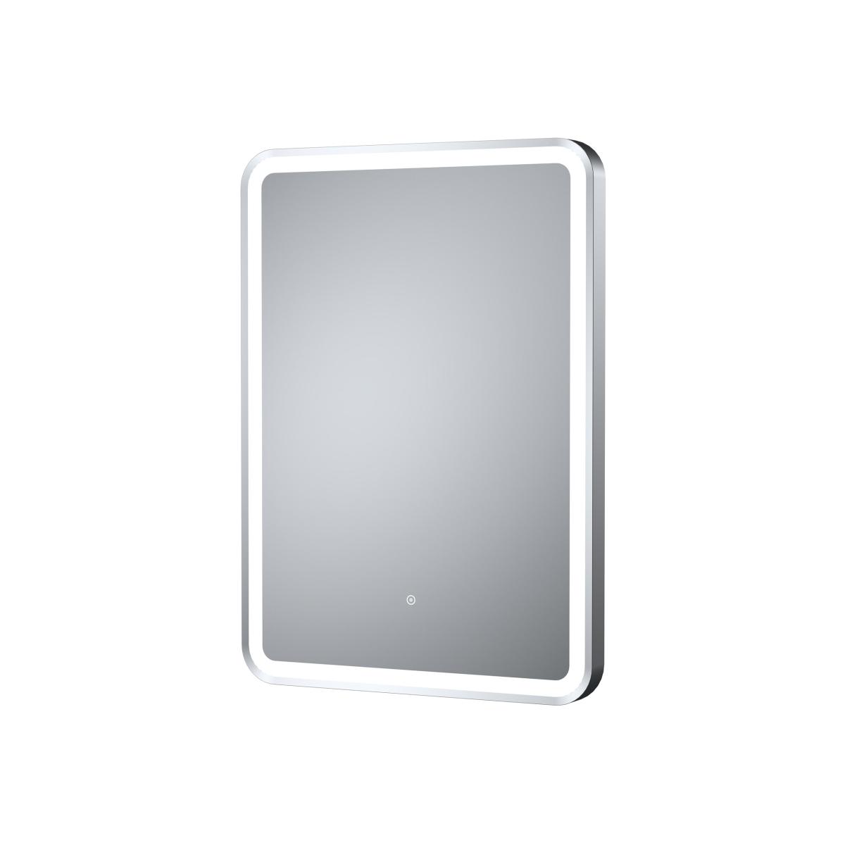 Rectangle Touch LED Framed Wall Mirror – image 1