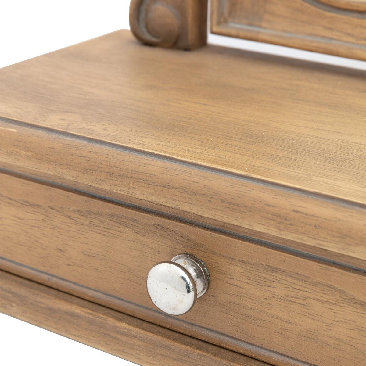 Stoke Weathered Dressing Table Mirror Natural – image 4