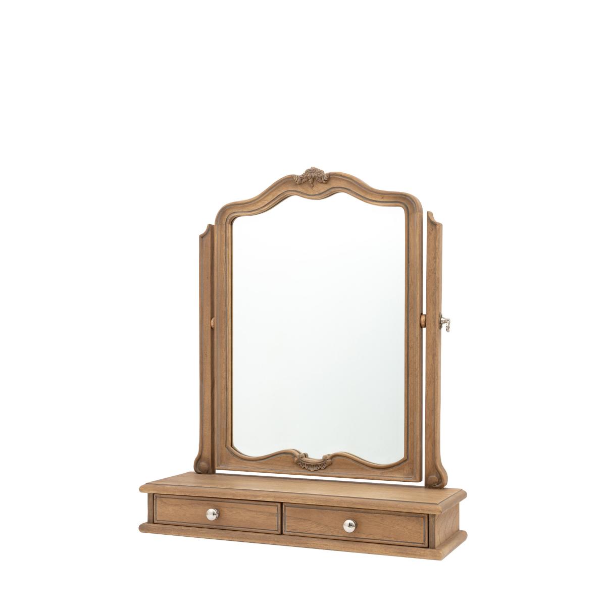 Stoke Weathered Dressing Table Mirror Natural – image 8
