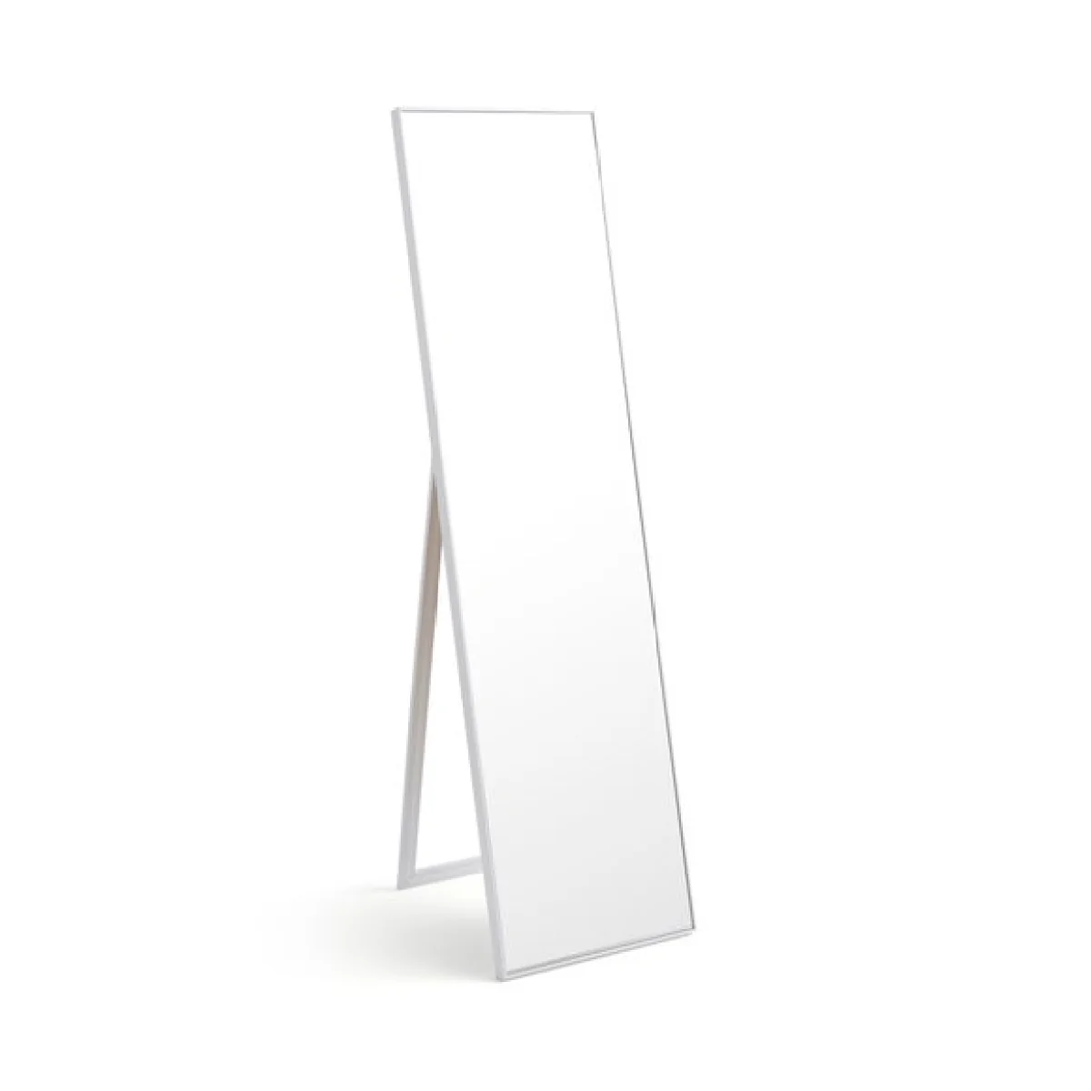 Free Standing Mirror, White 150x40cm White – image 3