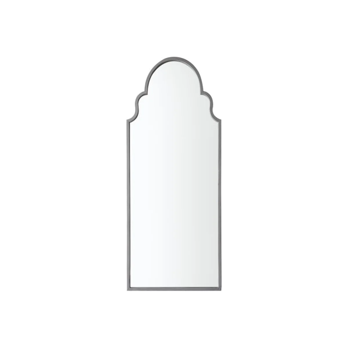 Tulkie Indoor Outdoor Mirror, Vintage Grey 61cm x 150cm Grey