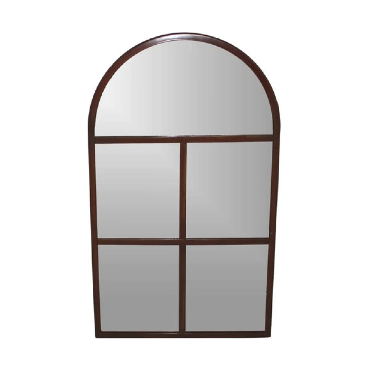 Archway Outdoor Mirror, 90cm x 50cm Rust – image 3