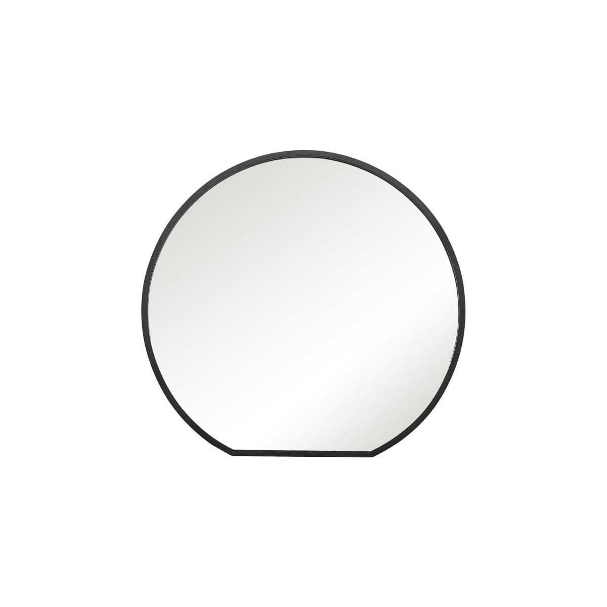 Circulus Round Indoor Outdoor Wall Mirror Black – image 2